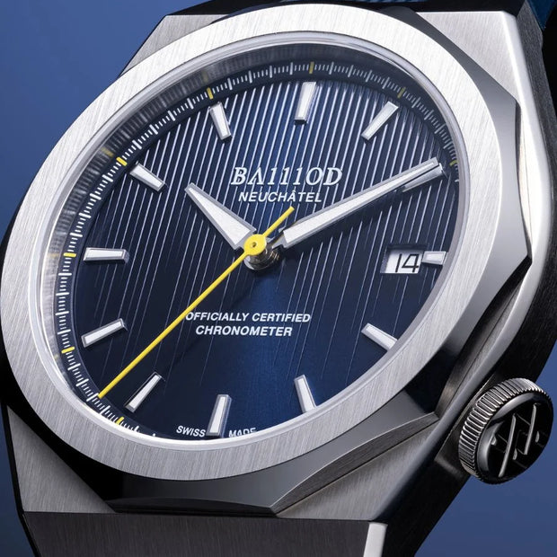 BA111OD Chapter 7 Chronometer Absolute Blue - Steel Bracelet