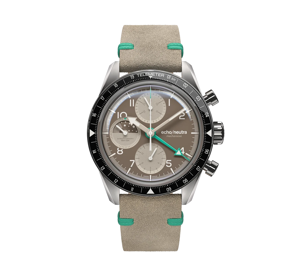 echo/neutra – 1956 Chrono GMT – Cappuccino