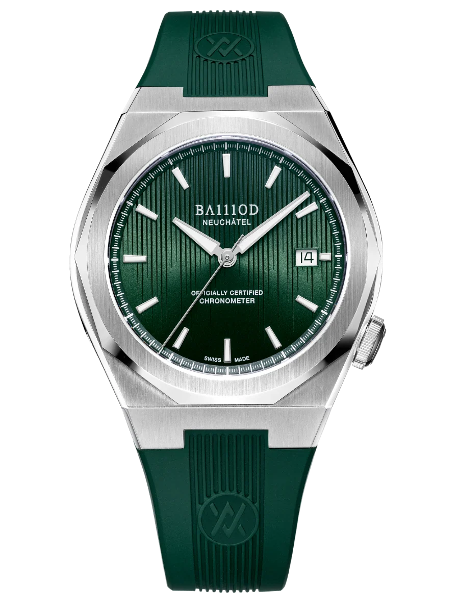 BA111OD Chapter 7 Chronometer Forest Green - Rubber