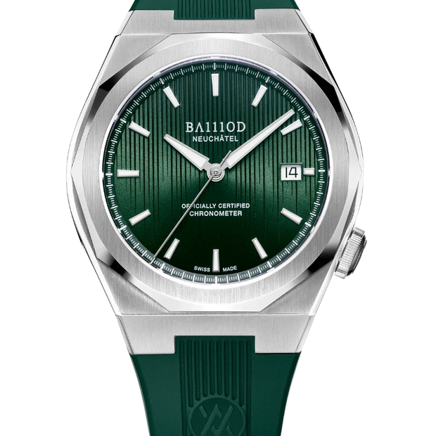 BA111OD Chapter 7 Chronometer Forest Green - Rubber