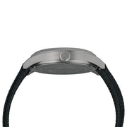 Islander Watch – Babylon HV1000 Titanium Solar Field Watch with Black Dial