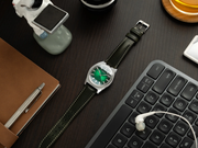Vario Futurist Watch Sunburst Green Fume