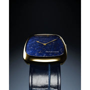 Dennison Watch – Natural Stone Lapis Lazuli In Gold