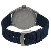 Islander Watch – Babylon HV1000 Titanium Solar Field Watch with Blue Dial