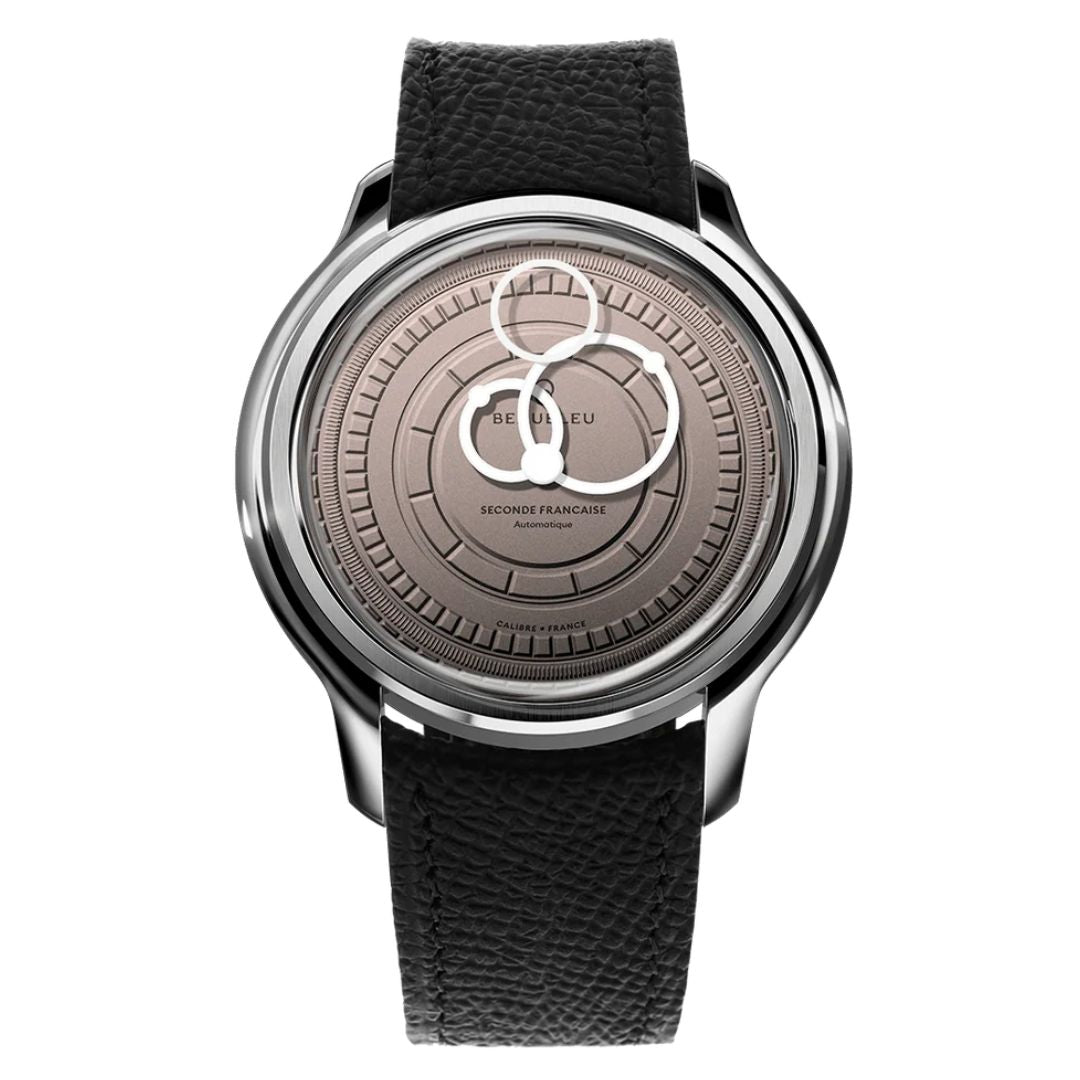 Beaubleu Seconde Française 20.24 Salmon – Grained Cream Strap