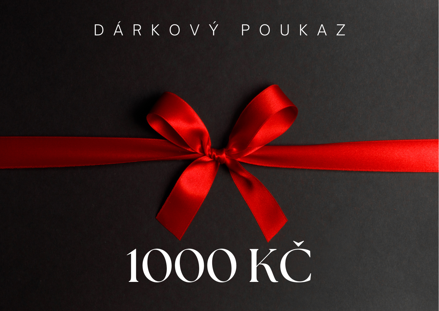 Dárkový poukaz 1000,- Kč