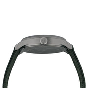 Islander Watch – Babylon HV1000 Titanium Solar Field Watch with Olive Dial