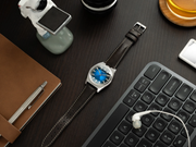 Vario Futurist Watch Sunburst Blue Fume