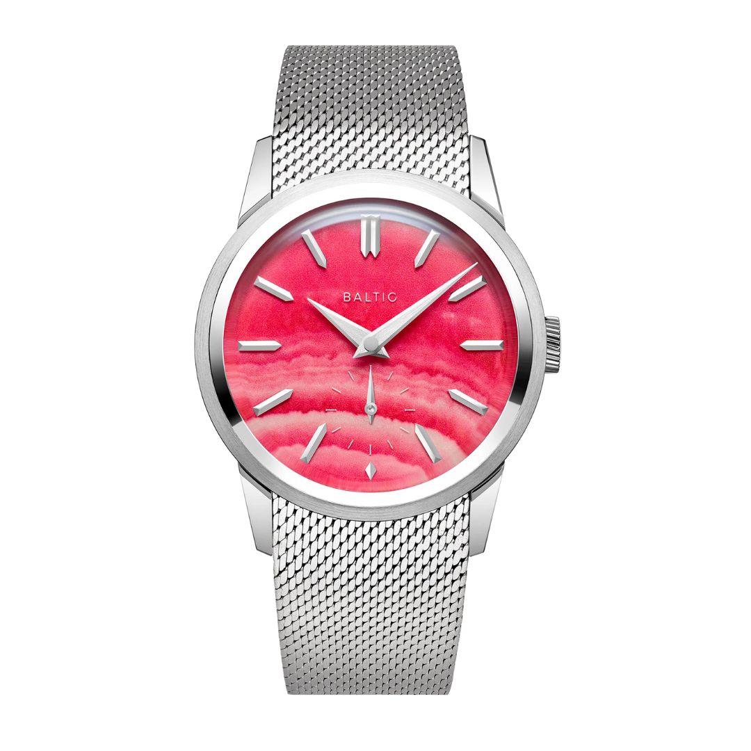 Baltic Prismic Stone – Pink Albite – Mesh