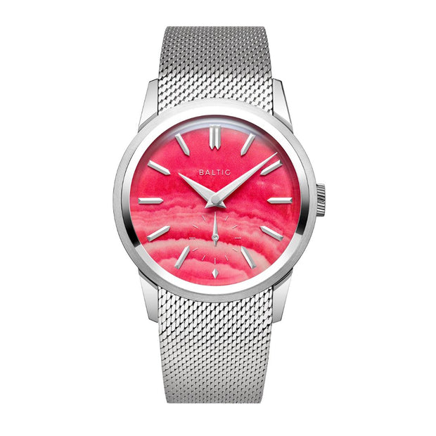 Baltic Prismic Stone – Pink Albite – Mesh