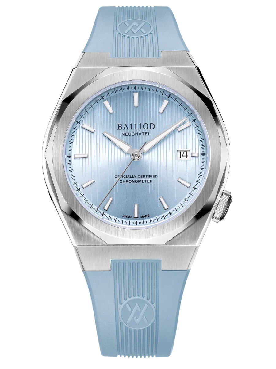 BA111OD Chapter 7 Chronometer Frost Blue - Rubber