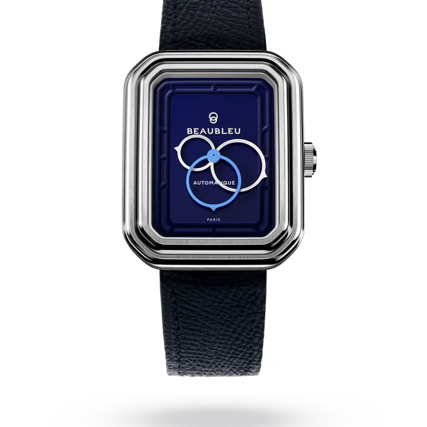 Beaubleu Ecce Figura Smalt – Leather Strap