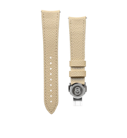 Beaubleu Seconde Française 20.24 Salmon – Grained Cream Strap