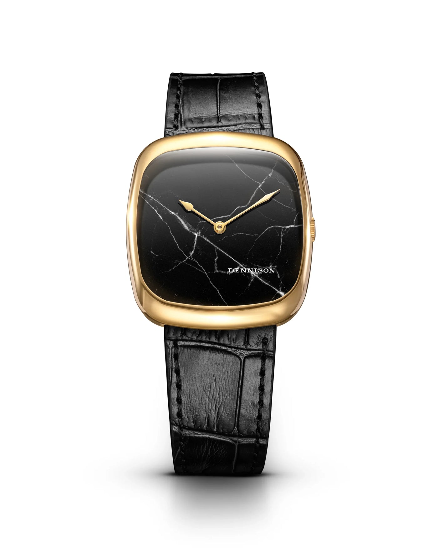 Dennison Watch – Marble In Gold