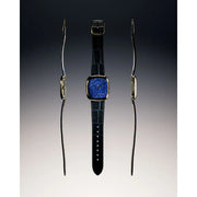 Dennison Watch – Natural Stone Lapis Lazuli In Gold