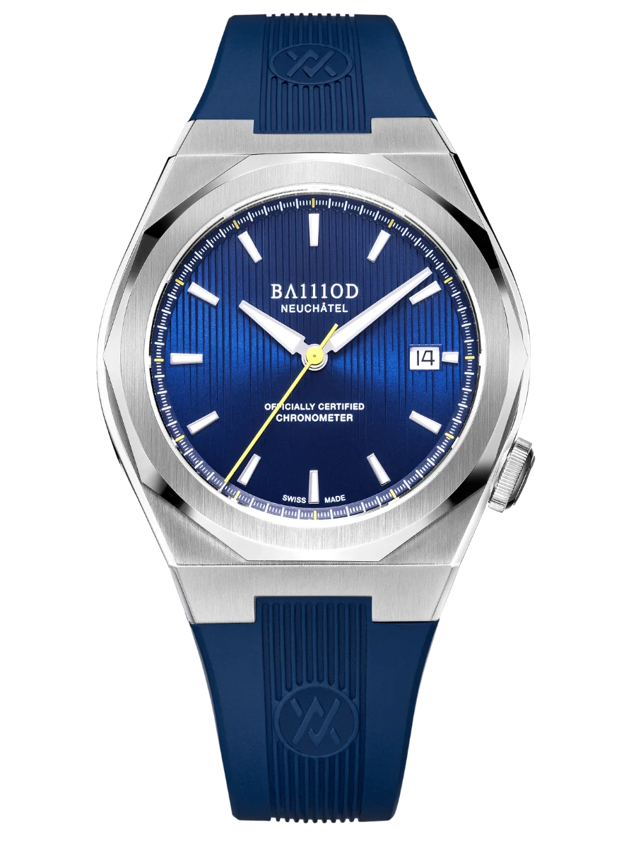 BA111OD Chapter 7 Chronometer Absolute Blue - Rubber
