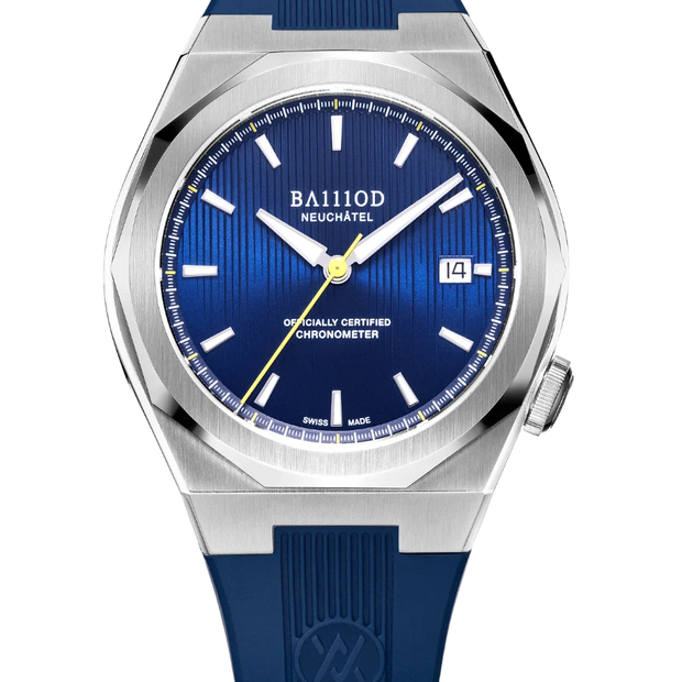 BA111OD Chapter 7 Chronometer Absolute Blue - Rubber