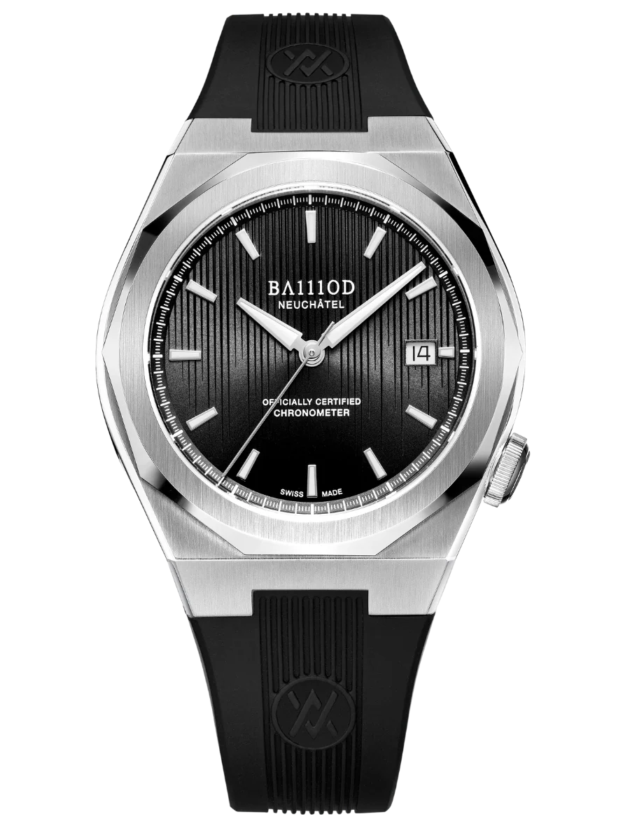 BA111OD Chapter 7 Chronometer Jet Black - Rubber