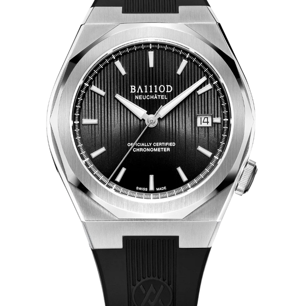 BA111OD Chapter 7 Chronometer Jet Black - Rubber
