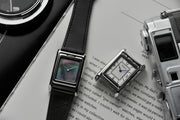 Vario VERSA Reversible Dual Time Watch MOP
