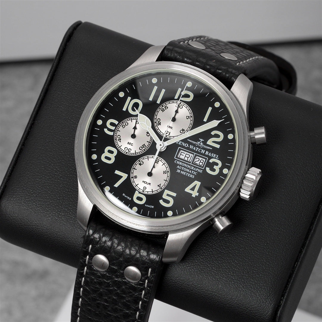 Zeno Watch Basel Pilot Oversized Chrono – Komise
