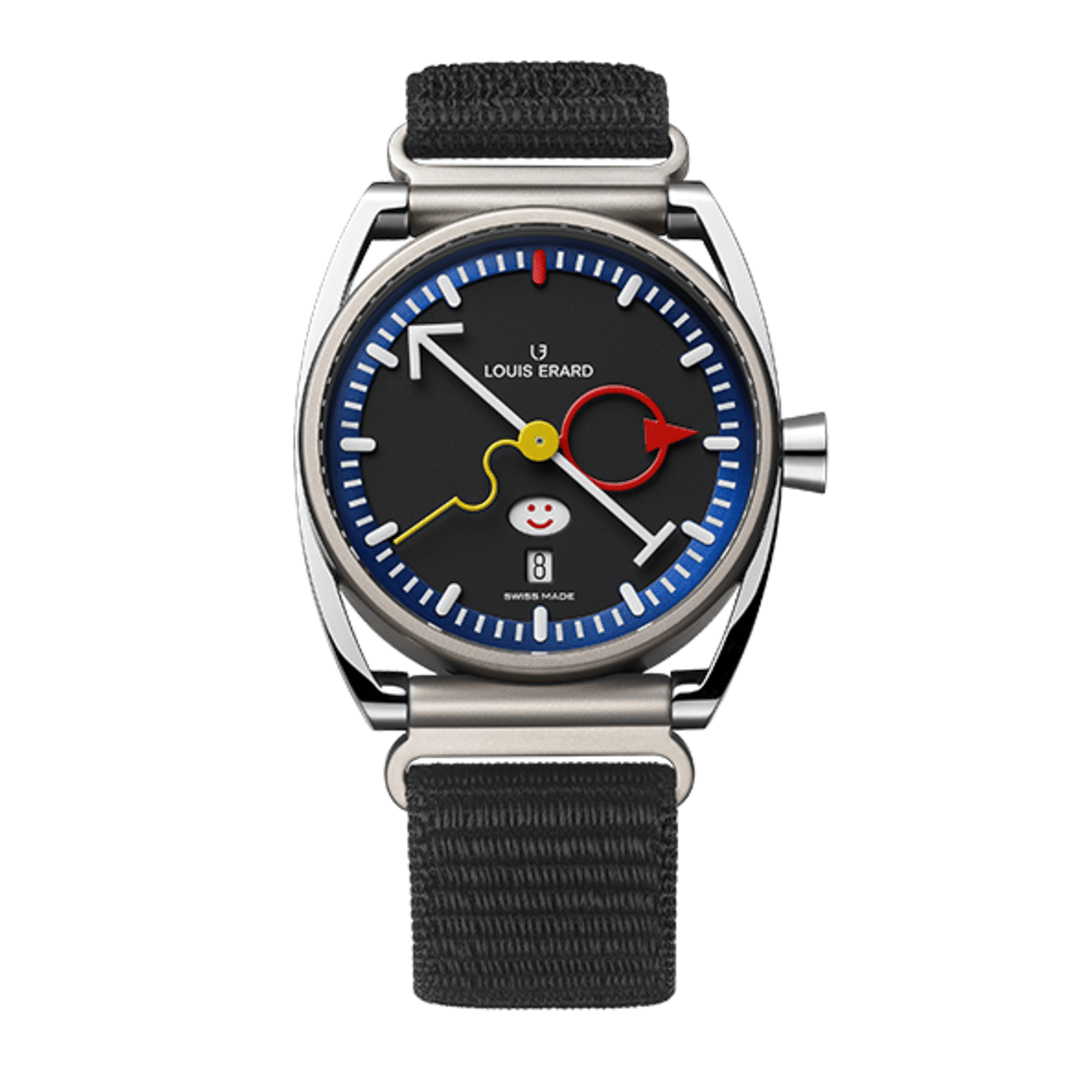 Louis Erard Le Semaine Alain Silberstein USA Limited Edition Ref. 75357TT15.BTT82