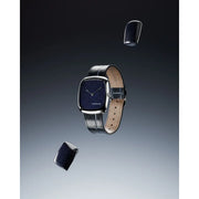 Dennison Watch – Natural Stone Aventurine Stone In Steel