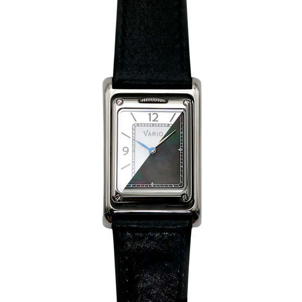 Vario VERSA Reversible Dual Time Watch MOP