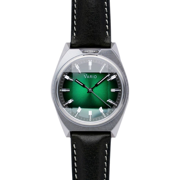 Vario Futurist Watch Sunburst Green Fume
