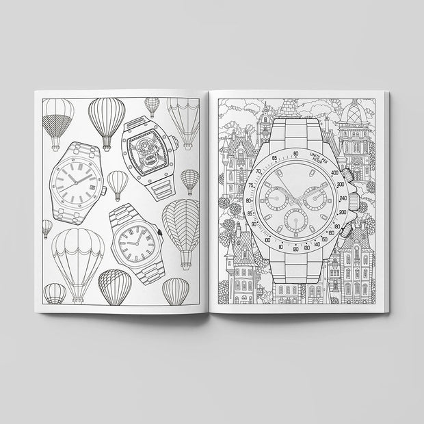 Omalovánky – The Watch Collector’s Coloring Book