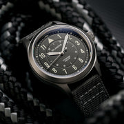 Islander Watch – Babylon HV1000 Titanium Solar Field Watch with Charcoal Dial