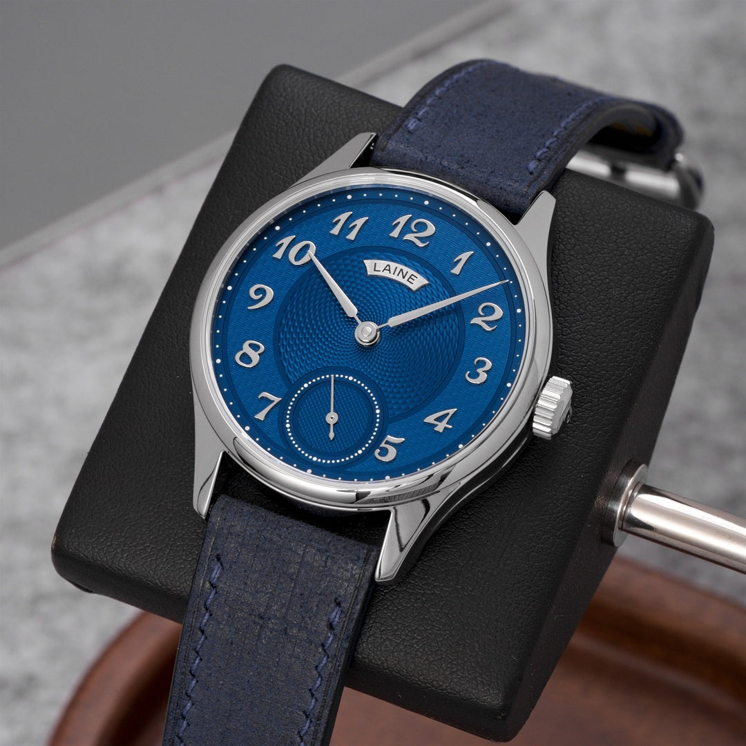 Laine GG3 Navy Blue Guilloche