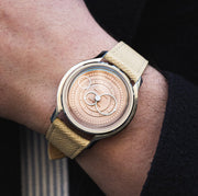 Beaubleu Seconde Française 20.24 Salmon – Grained Cream Strap
