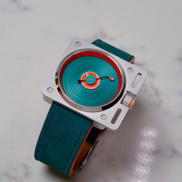 The Vinyl Electric Teal - AndoAndoAndo x Tessé