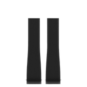 Maen – BLACK INTEGRATED FKM STRAP (pro Grand Tonneau Jump Hour)