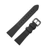 echo/neutra – Rivanera Black Rubber Strap