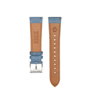 Brew Retrograph – Light Blue Leather Strap 22 mm