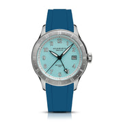 Duckworth Prestex - Broadgate GMT Automatic - Blue -  Blue FKM