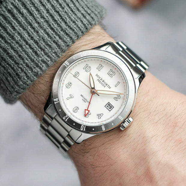Duckworth Prestex - Broadgate GMT Automatic - Steel Bracelet