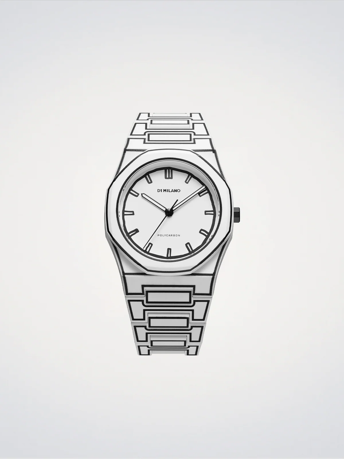 D1 Milano Polycarbon "White Sketch"