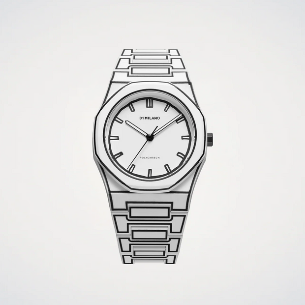 D1 Milano Polycarbon "White Sketch"