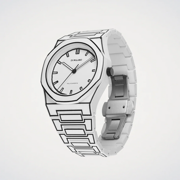 D1 Milano Polycarbon "White Sketch"
