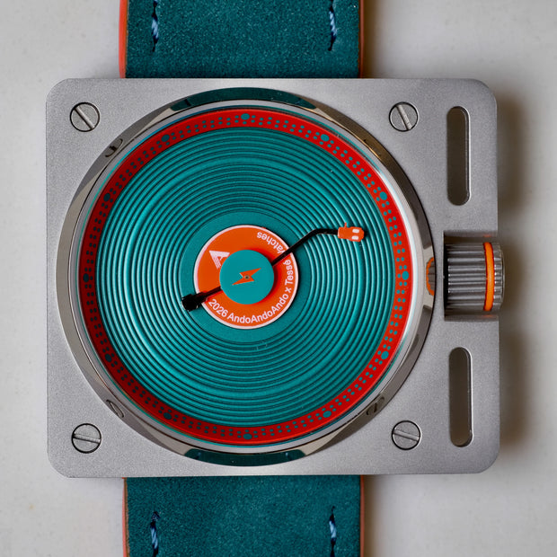 The Vinyl Electric Teal - AndoAndoAndo x Tessé