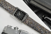 Vario VERSA Reversible Single Time Black Tuxedo Automatic Watch