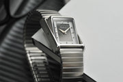 Vario VERSA Reversible Single Time White Tuxedo Automatic Watch