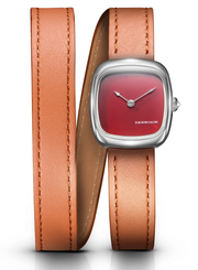 Dennison Watch – Mini Red Jasper In Steel