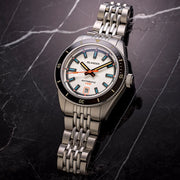 Islander Watch – Port Jefferson Skin Diver Automatic Watch with White Dial #ISL-176