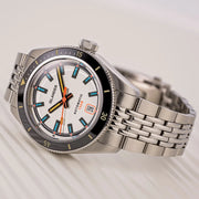 Islander Watch – Port Jefferson Skin Diver Automatic Watch with White Dial #ISL-176