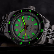 Islander Watch – Port Jefferson Skin Diver Automatic Watch with White Dial #ISL-176