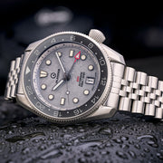 Islander Watch – JFK Automatic GMT Gray Cloud #ISL-208